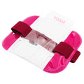Floro Orange - Back - Yoko ID Armbands - Accessories