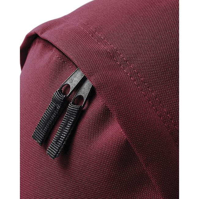 Burgundy - Side - Bagbase Junior Fashion Backpack - Rucksack (14 Liters)