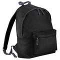 Black - Front - Bagbase Junior Fashion Backpack - Rucksack (14 Liters)