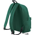 Bottle Green - Back - Bagbase Junior Fashion Backpack - Rucksack (14 Liters)