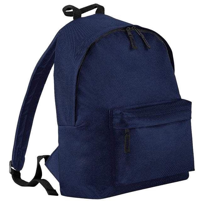 French Navy - Front - Bagbase Junior Fashion Backpack - Rucksack (14 Liters)