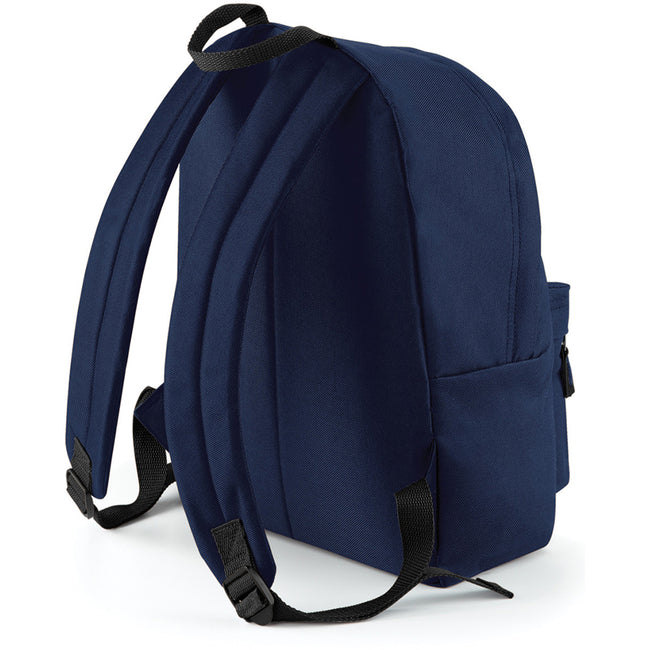 French Navy - Back - Bagbase Junior Fashion Backpack - Rucksack (14 Liters)
