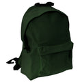 Bottle Green - Front - Bagbase Junior Fashion Backpack - Rucksack (14 Liters)