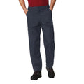 Navy Blue - Back - Regatta Mens New Lined Action Pants (Long)