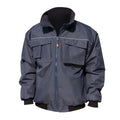Navy Blue - Front - Result Mens Workguard Sabre Pilot Work Jacket