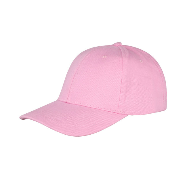 Pink - Front - Result Unisex Core Memphis 6 Panel Baseball Cap