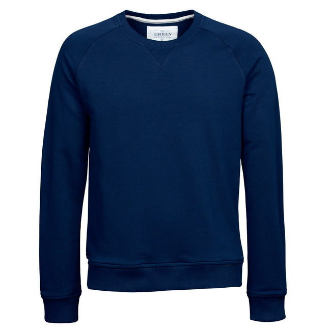Navy Blue - Front - Tee Jays Mens Urban Sweater