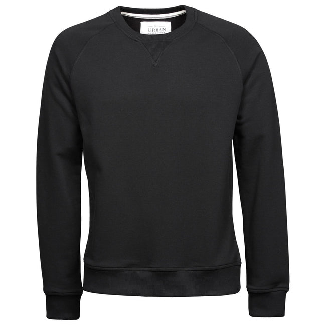 Black - Front - Tee Jays Mens Urban Sweater