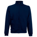 Deep Navy - Front - Fruit Of The Loom Mens Sweat Jacket