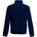Deep Navy - Back - Fruit Of The Loom Mens Sweat Jacket