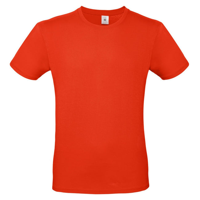Fire Red - Front - B&C Mens E150 Tee