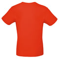 Fire Red - Back - B&C Mens E150 Tee
