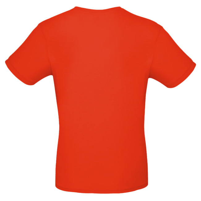 Fire Red - Back - B&C Mens E150 Tee