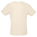 Natural - Back - B&C Mens E150 Tee