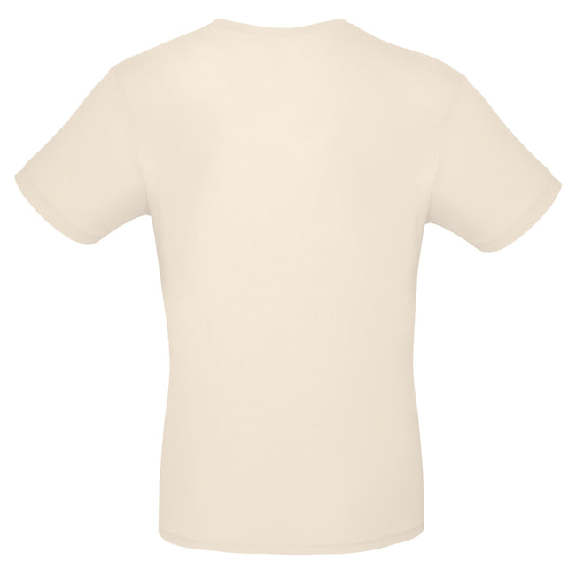 Natural - Back - B&C Mens E150 Tee