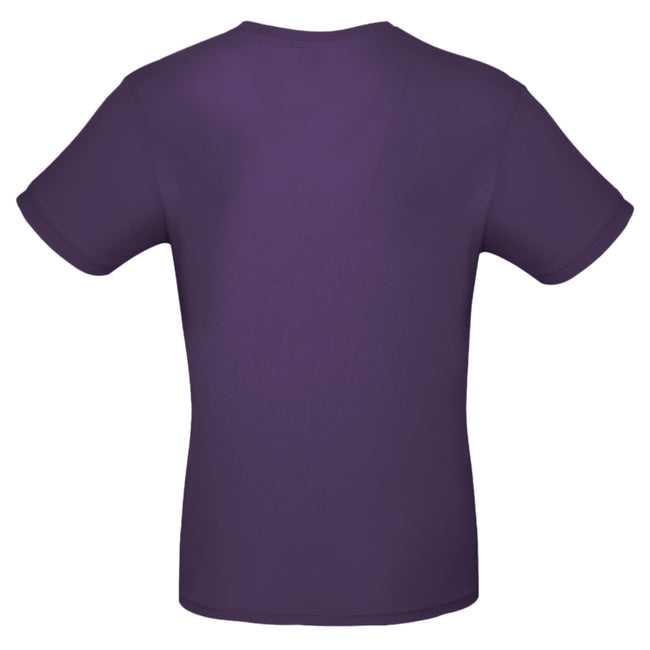 Urban Purple - Back - B&C Mens E150 Tee