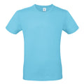 Turquoise - Front - B&C Mens E150 Tee