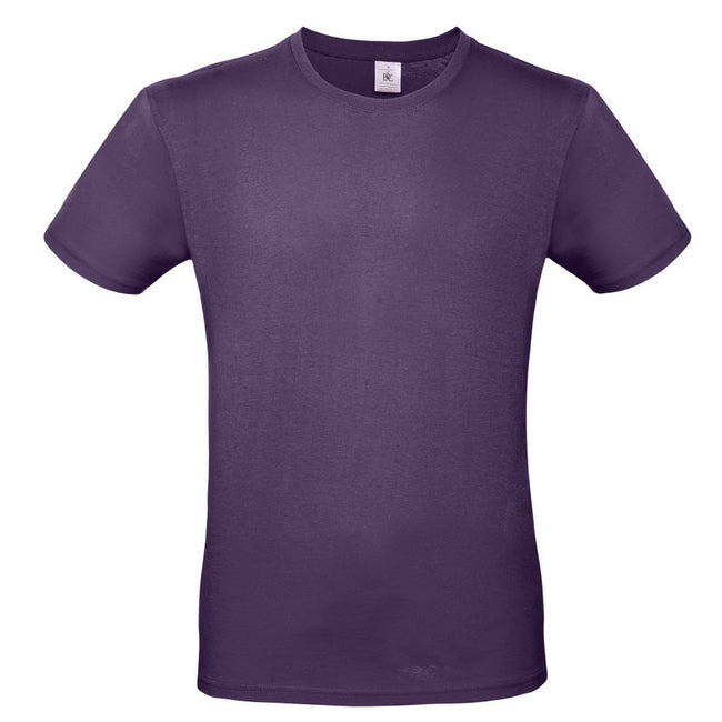 Radiant Purple - Front - B&C Mens E150 Tee
