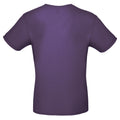 Radiant Purple - Back - B&C Mens E150 Tee