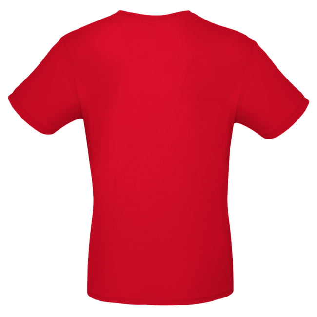 Red - Back - B&C Mens E150 Tee