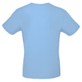 Sky Blue - Back - B&C Mens E150 Tee