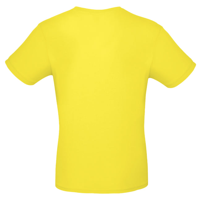 Solar Yellow - Back - B&C Mens E150 Tee