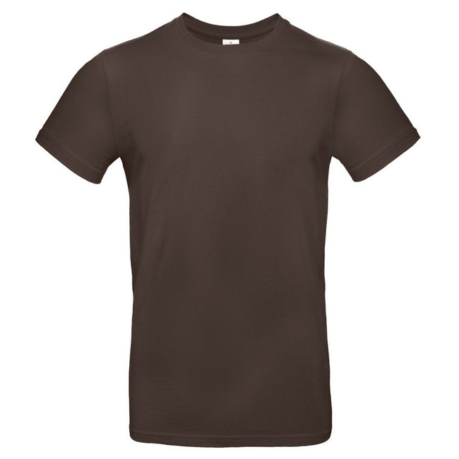 Brown - Front - B&C Mens E190 Tee