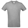 Sport Grey - Front - B&C Mens E190 Tee