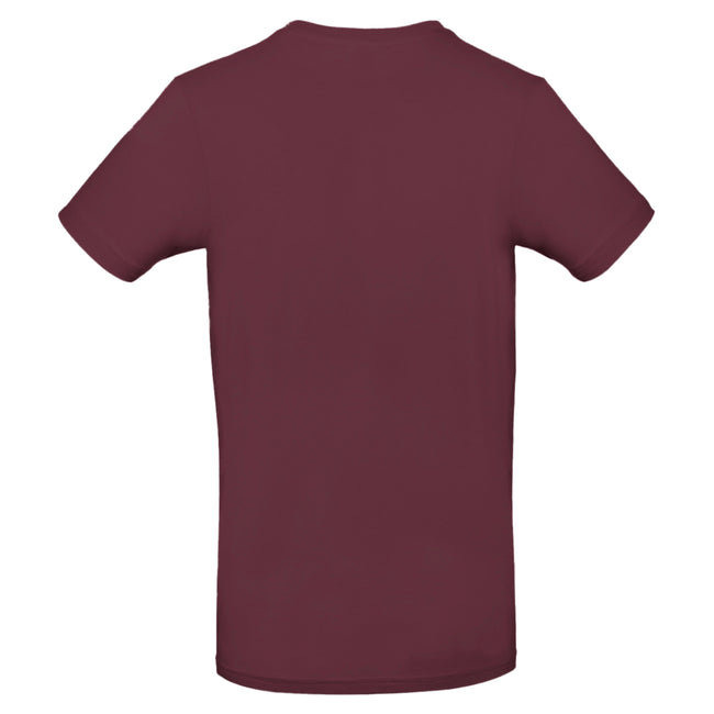 Burgundy - Back - B&C Mens E190 Tee