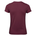Burgundy - Back - B&C Womens-Ladies E150 Tee