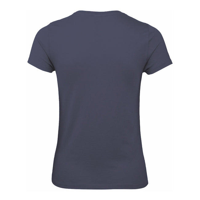 Navy - Back - B&C Womens-Ladies E150 Tee