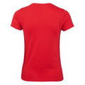 Red - Back - B&C Womens-Ladies E150 Tee