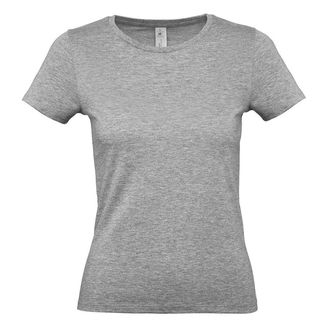 Sport Gray - Front - B&C Womens-Ladies E150 Tee
