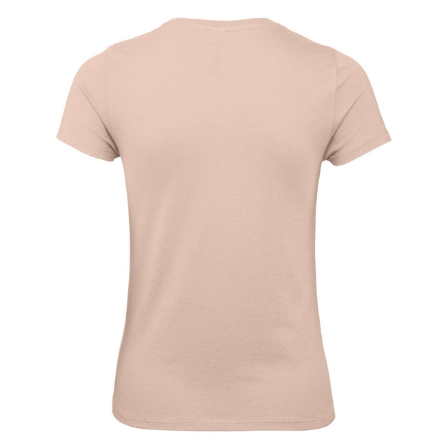 Millennial Pink - Back - B&C Womens-Ladies E150 Tee