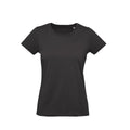 Black - Front - B&C Womens-Ladies Inspire Plus Tee