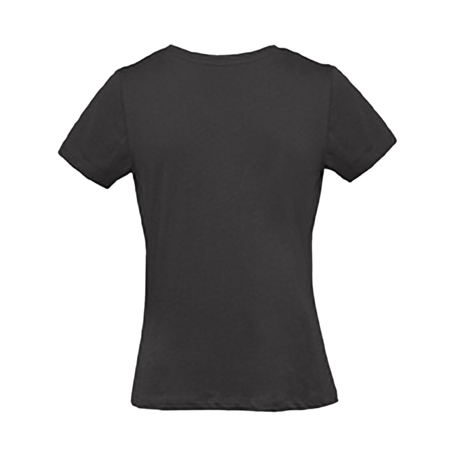 Black - Back - B&C Womens-Ladies Inspire Plus Tee