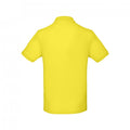 Solar Yellow - Side - B&C Mens Inspire Polo