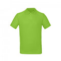 Orchid Green - Back - B&C Mens Inspire Polo