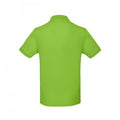 Orchid Green - Side - B&C Mens Inspire Polo