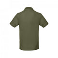 Army Khaki - Side - B&C Mens Inspire Polo