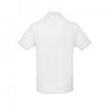 White - Side - B&C Mens Inspire Polo
