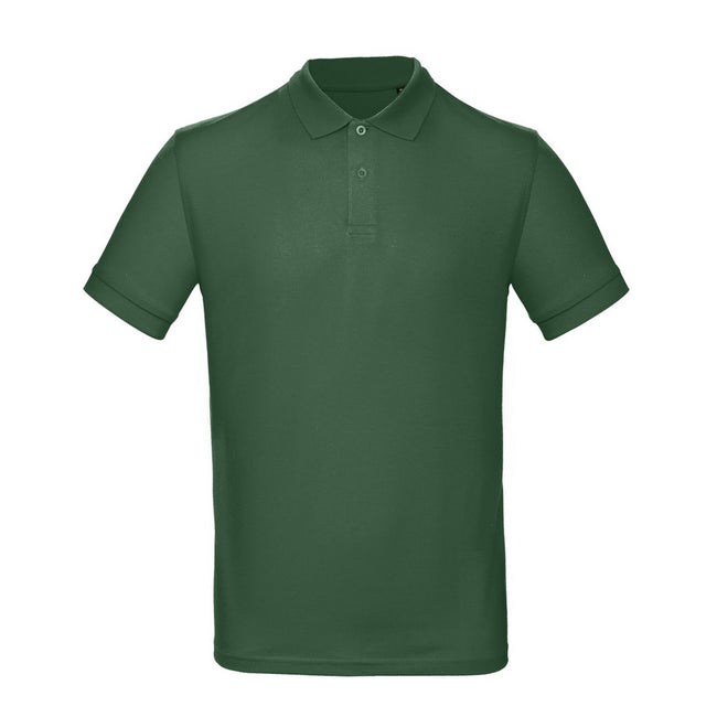 Racing Green - Front - B&C Mens Inspire Polo
