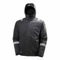 Slate Gray-Black - Front - Helly Hansen Mens Aker Winter Jacket