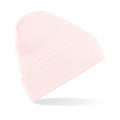 Pale Pink - Front - Beechfield® Unisex Adults Original Cuffed Beanie