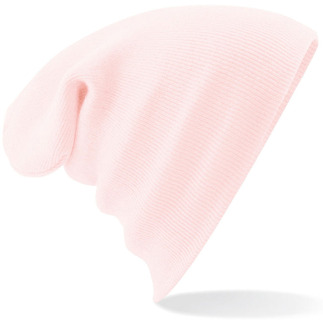 Pale Pink - Back - Beechfield® Unisex Adults Original Cuffed Beanie