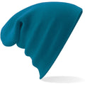Teal Blue - Back - Beechfield® Unisex Adults Original Cuffed Beanie