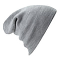 Ash Grey - Back - Beechfield® Unisex Adults Original Cuffed Beanie