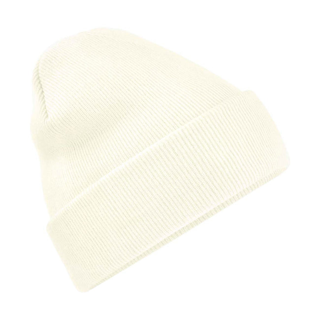 Soft White - Front - Beechfield® Unisex Adults Original Cuffed Beanie