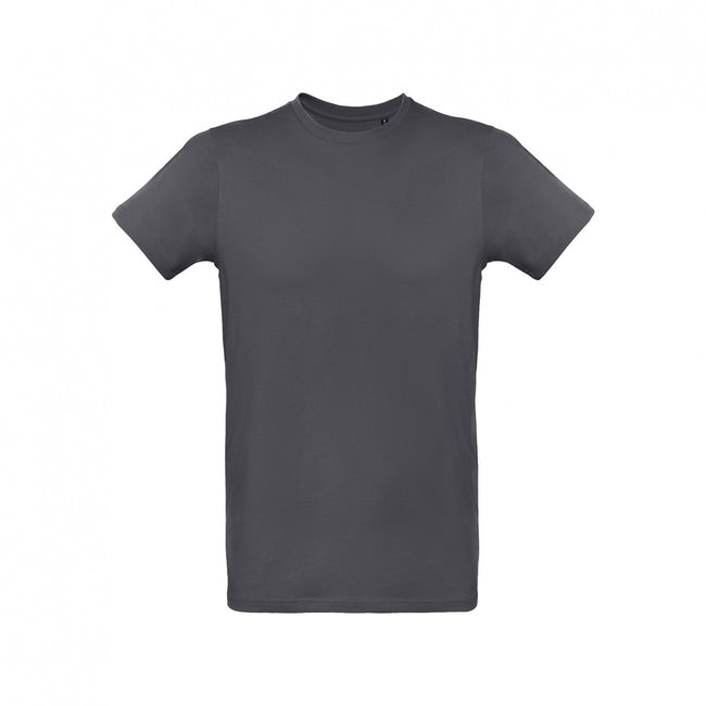 Dark Gray - Front - B&C Mens Inspire Plus Tee