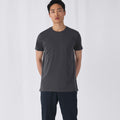 Dark Gray - Back - B&C Mens Inspire Plus Tee